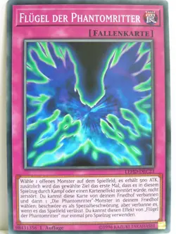 Yugioh - 1x #023 Flugel der Phantomritter - LEHD-C - Legendary Hero Decks - Image 1