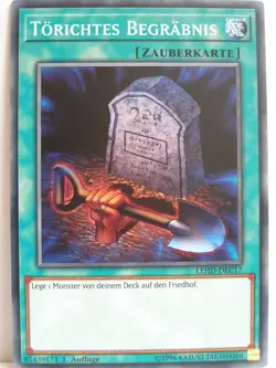 Yugioh - 1x #017 Torichtes Begrabnis - LEHD-C - Legendary Hero Decks - Image 1
