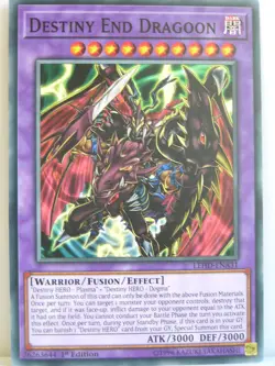 Yugioh - 1x #031 Destiny End Dragoon - LEHD-A - Legendary Hero Decks - Image 1