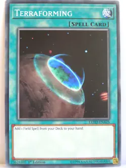 Yugioh - 1x #025 Terraforming - LEHD-A - Legendary Hero Decks - Image 1