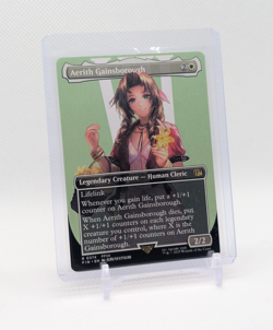MTG - Aerith Gainsborough - Borderless Rare #374 - FINAL FANTASY NM - Image 1