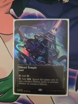 Eldrazi Temple (0059) (Borderless) [Edge of Eternities: Stellar Sights] Foil NM - Image 1