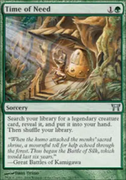 1x Time of Need Moderate Play MTG Magic - Kid Icarus - - Image 1