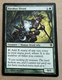 Harabaz Druid - Worldwake- MTG - Magic the Gathering - Image 1