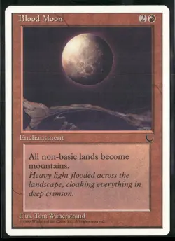 Blood Moon Rare Chronicles Magic: The Gathering Near Mint - Image 1