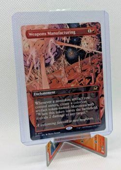MTG - Weapons Manufacturing - Borderless Rare #311 - Edge of Eternities NM - Image 1