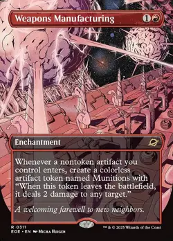 Weapons Manufacturing-Edge Of Eternities-Borderless-Regular-311-NM - Image 1