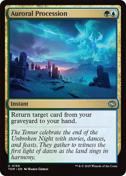 NM Auroral Procession, MTG, Tarkir Dragonstorm, Magic the Gathering, 169 - Image 1