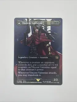 Vincent Valentine (Borderless) (Surge Foil) Final Fantasy Foil - Image 1