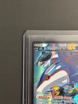 Pokemon TCG 2015 XY Double Crisis Team Aqua's Kyogre EX 6/34 Moderately Played - Image 2
