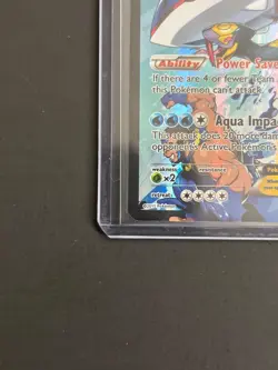 Pokemon TCG 2015 XY Double Crisis Team Aqua's Kyogre EX 6/34 Moderately Played - Image 4
