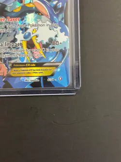 Pokemon TCG 2015 XY Double Crisis Team Aqua's Kyogre EX 6/34 Moderately Played - Image 5