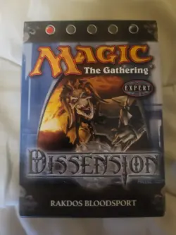 Magic: The Gathering Dissention Rakdos Bloodsport Deck Open Box Complete - Image 1