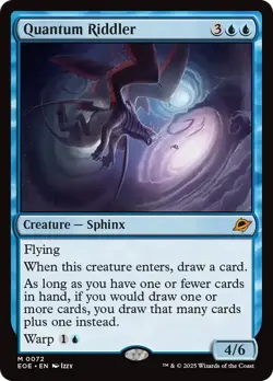 Quantum Riddler 72 Magic: The Gathering Edge of Eternities Regular Mythic NM - Image 1