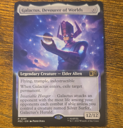 Magic: The Gathering Galactus, Devourer of Worlds Rare Regular Eng 0291 Marvel - Image 1