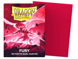 Dragon Shield Fury Matte Dual Sleeves - Pack of 100 5706569150471 - Image 2