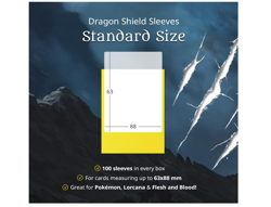 Dragon Shield Fury Matte Dual Sleeves - Pack of 100 5706569150471 - Image 3