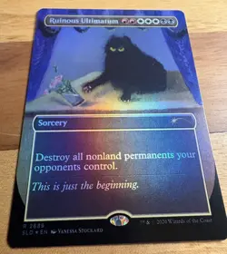 🌟 Ruinous Ultimatum FOIL MTG Cats Are The Best 🐈 Secret Lair 🌟 - Image 1