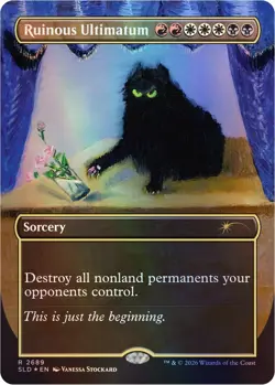🌟 Ruinous Ultimatum FOIL MTG Cats Are The Best 🐈 Secret Lair 🌟 - Image 2