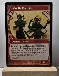 MB2 GOBLIN RECRUITER NM Magic MTG Future Sight Mystery Booster 2 Free Shipping! - Image 1