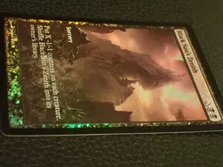FOIL Black Sun's Zenith - Magic Mirrodin Besieged DCI Promo Borderless LP - Image 4