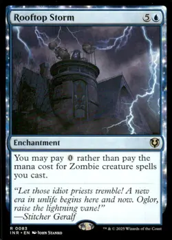 Rooftop Storm - Innistrad Remastered INR - 83 - MTG Magic - Image 1