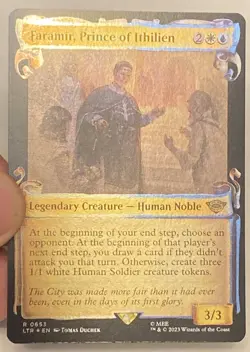 Faramir, Prince of Ithilien Showcase Scrolls Foil 0653 LORD OF THE RINGS MTG NEW - Image 2
