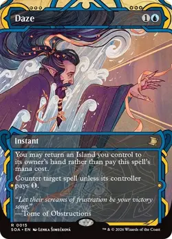 FOIL DAZE mtg NM Secrets of Strixhaven Mystical Archive 1 Rare - Image 1