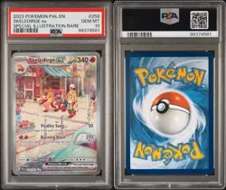 Pokemon Paldea Evolved Skeledirge Ex SIR PSA 10 - Image 3