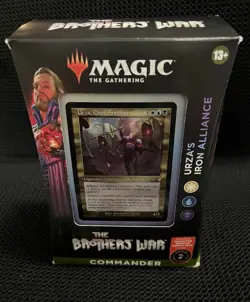 New and Sealed x 1 The Brothers' War Commander Deck - Urza's Iron Alliance MTG P - Image 2