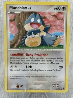 Munchlax 68/100 Common Majestic Dawn Pokemon Lightly Played - Image 1