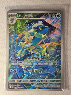 Frogadier 089/086 Chaos Rising Full Art Holo Rare Pokemon Card NM - Image 1