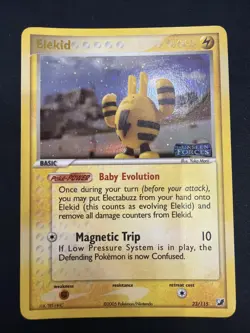 Pokemon TCG Elekid 23/115 - EX Unseen Forces Reverse Holo Stamped - Image 1