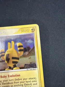 Pokemon TCG Elekid 23/115 - EX Unseen Forces Reverse Holo Stamped - Image 3