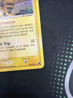 Pokemon TCG Elekid 23/115 - EX Unseen Forces Reverse Holo Stamped - Image 4