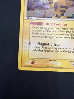 Pokemon TCG Elekid 23/115 - EX Unseen Forces Reverse Holo Stamped - Image 5