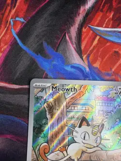 Pokemon Meowth 106/094 – Phantasmal Flames – English IR (Illustration Rare) - Image 2