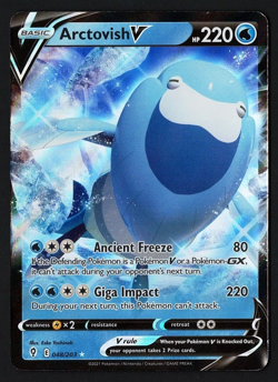 Arctovish V Holo 048/203 Evolving Skies 2021 Pokemon TCG - Image 1