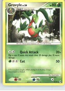 Grovyle 39/99 Uncommon Arceus Pokemon Lightly Played - Image 1