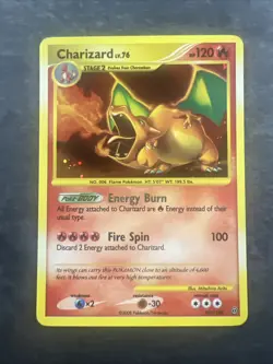 Pokemon TCG Charizard Stormfront 103/100 Holo Secret Rare LP - Image 1