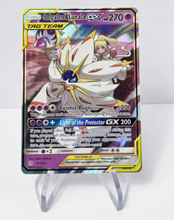 The Pokemon Company Solgaleo & Lunala GX 75/236 Cosmic Eclipse Holo EN TAG TEAM - Image 1