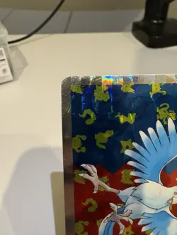 1997 Pokemon card Topsun Articuno 144 Holo Prism Japanese - Image 3