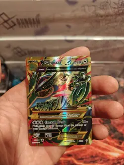 Pokemon M Rayquaza EX 98/98 XY Ancient Origins Full Art Holo Ultra Rare EN - Image 1
