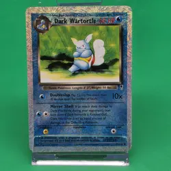 2002 Pokemon Dark Wartortle 39/110 Legendary Collection Reverse Holo Rare - Image 2