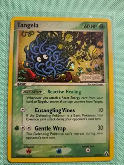 Pokemon TCG Tangela Normal Holo Stamped LP-NM EX Legend Maker - Image 1