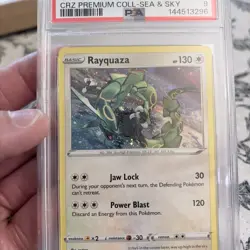 2024 POKEMON SWSH BLACK STAR PROMO #029 RAYQUAZA-HOLO PSA 9 - Image 4