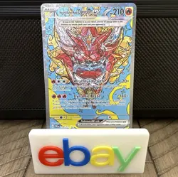 Pokemon TCG Hearthflame Mask Ogerpon ex Tera 210 HP EN 148/131 UR Holo - Image 1