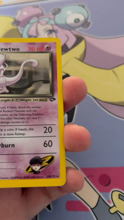 Pokemon Rocket's Mewtwo 14/132 Gym Challenge Holo Rare 1999 SWIRL 🌀 SEND OFFERS - Image 2