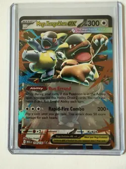 The Pokemon Company Mega Kangaskhan EX 104/132 Full Art Holo Double Rare - Image 1