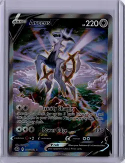2022 Pokemon SWSH09: Brilliant Stars Arceus V (Alternate Full Art) #166/172 - Image 1